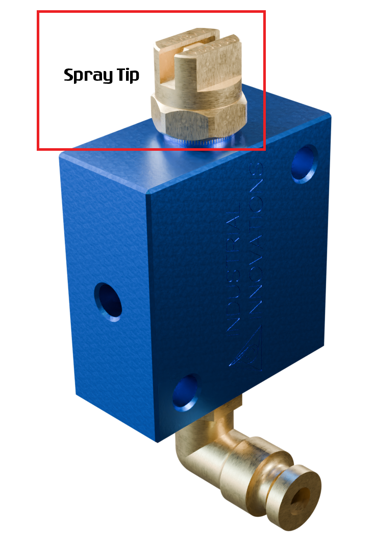 No-Drip Die Mount Spray Tips