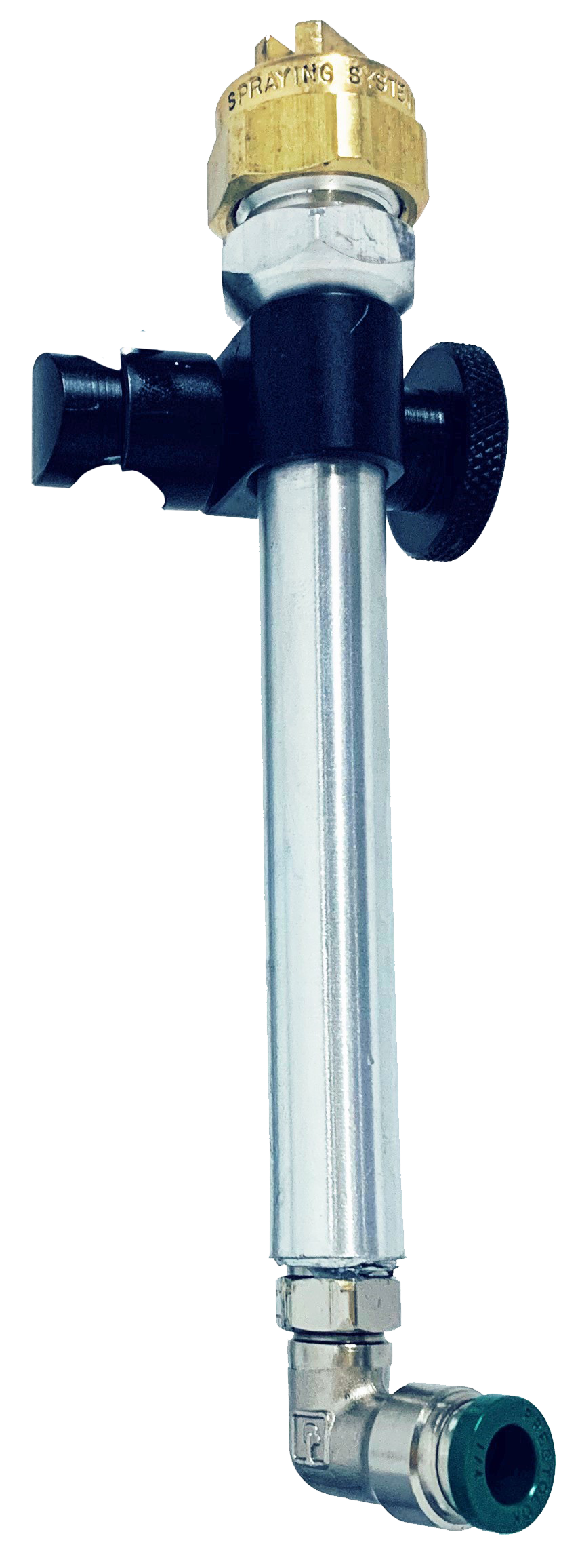 Zero-Drip Lubricant “Z” Nozzle Assembly - 4" w/ Swivel Clamp