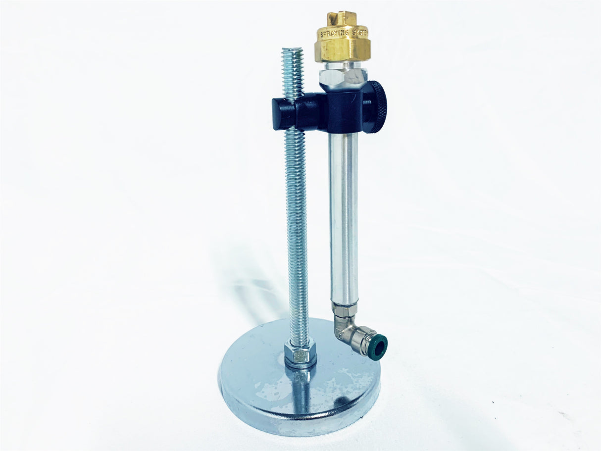 Zero-Drip Lubricant “Z” Nozzle Assembly - 4" w/ Magnetic Base & Clamp